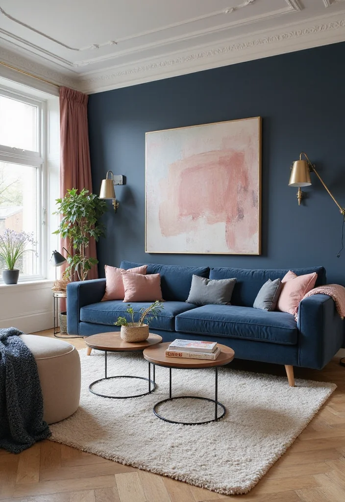 16 Open Concept Living Room Ideas for Spacious Functional Flow - 11. Elegant Color Combinations