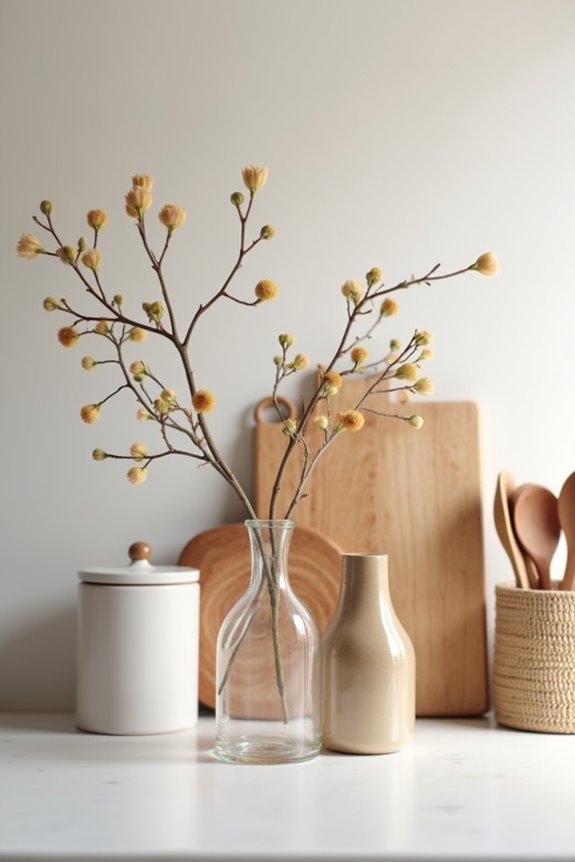arrange three element trios cohesive colors