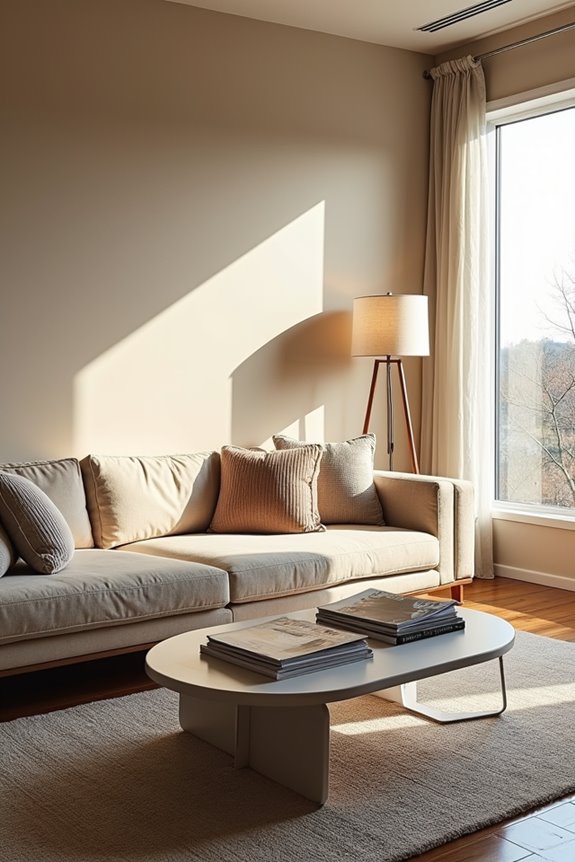 bedroom fused living room separate