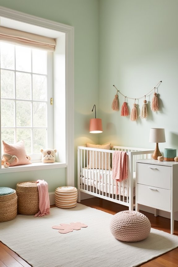 budget friendly nursery decor at at home