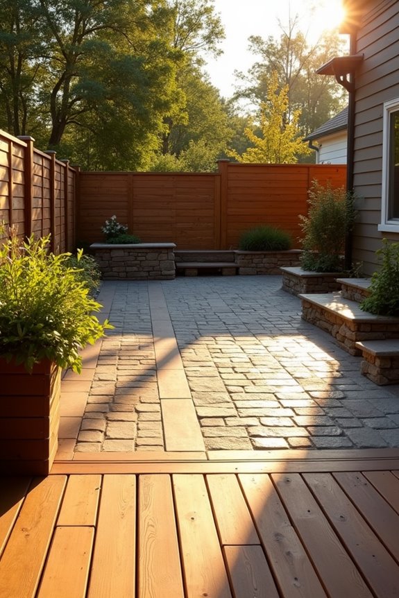 decks patios fences high value upgrade