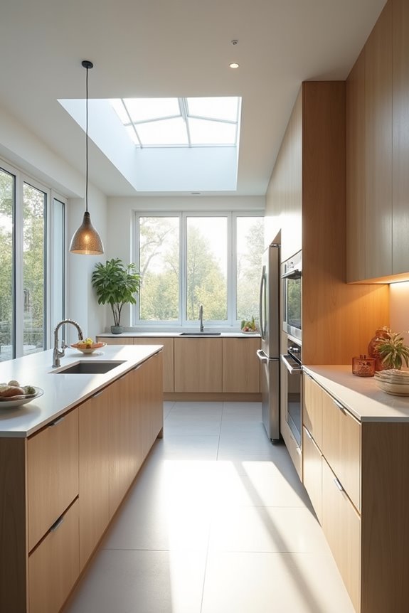 efficient kitchen layout metrics