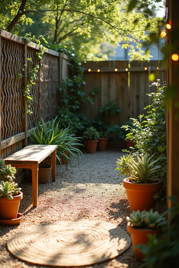 one textured cost effective outdoor corner