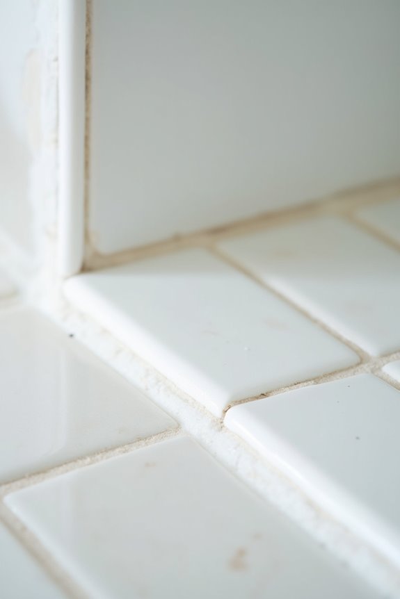 prepare surface mask edges apply caulk