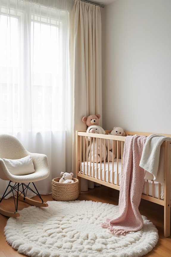soft blankets create cozy nurseries