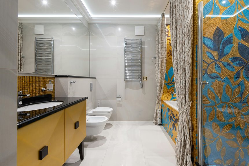 three bathroom decor cost factors