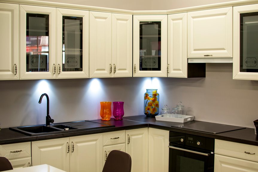 three decorative cabinet tops ideas