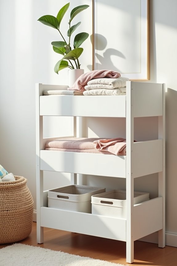 three tier cart for baby needs