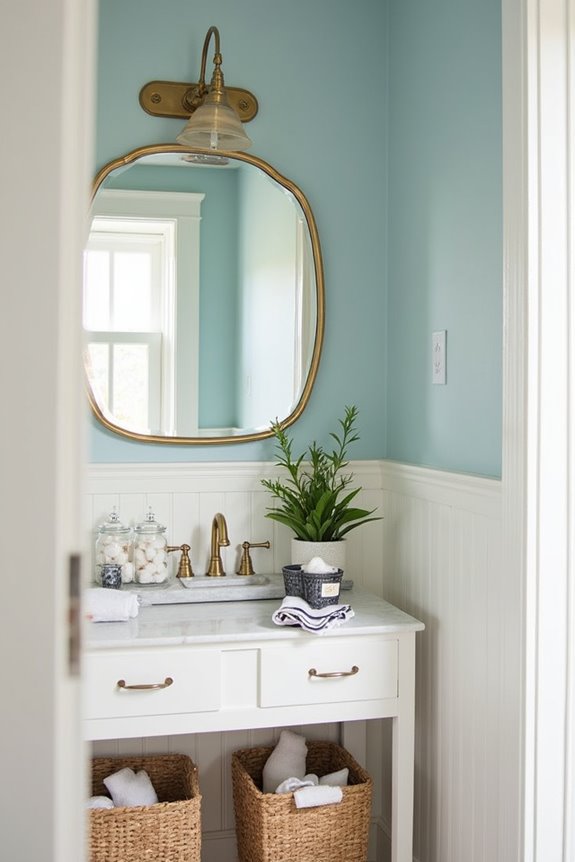 tiny budget bathroom makeover ideas