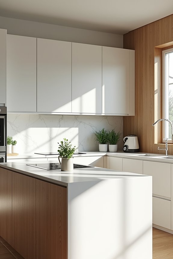 versatile island enhances workflow and socializing