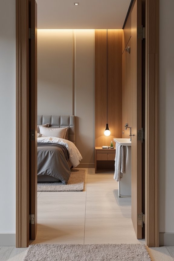 warm neutrals unify rooms with 2700 3000k lighting